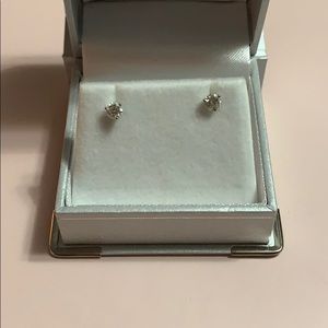 Diamond earrings 14k